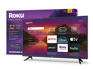 lot 43 image: Roku 32-Inch Select Series 1080p Full HD Smart Roku TV with Roku Voice Remote, Bright Picture, Customizable Home Screen