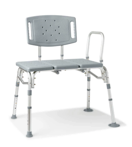 lot 425 image: Medline Bariatric Knockdown Transfer Bench