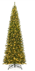 lot 170 image: Costway 12 FT Artificial Christmas Tree with 800 Warm White LED Lights for Home Party Shopping Mall Sourcing Wholesale SupplierDistributor  B2B Marketplace