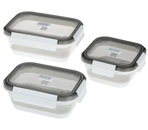 lot 248 image: Wolfgang Puck 6-piece Collapsible Food Storage Set with Vented Lids