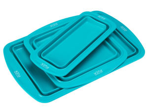 lot 257 image: Wolfgang Puck 3-piece Silicone Collapsible Bakeware Set