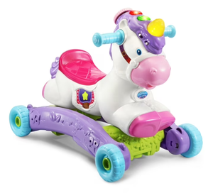lot 444 image: VTech Prance & Rock Learning Unicorn Baby and Toddler Toys