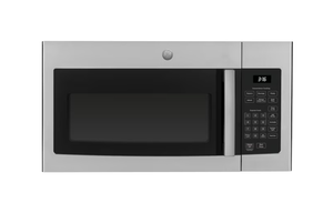 lot 491 image: GE 1.6-cu ft Over-the-Range Microwave ( Stainless Steel ) (Minor Transit Damage)