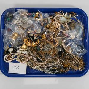 lot 26 image: Large Costume Jewelry Lot