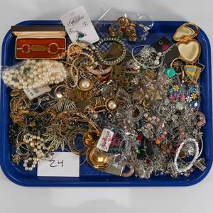 lot 24 image: Large Costume Jewelry Lot