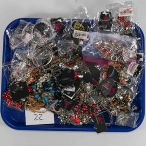 lot 22 image: Large Costume Jewelry Lot