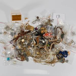 lot 13 image: Large Costume Jewelry Lot