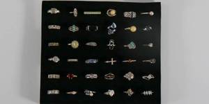 lot 7 image: Costume Ring Lot of 36