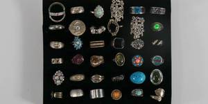 Costume Ring Lot of 36