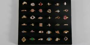 Costume Ring Lot of 36