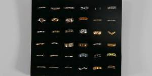 Costume Ring Lot of 36