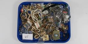 lot 45 image: Large Costume Jewelry Lot