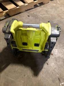 lot 18 image: RYOBI 40V 1800-Watt Portable Battery Inverter Power Station and 4-Port Charger (Tool Only)   Customer Returns See Pictures