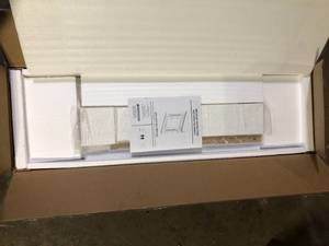 lot 30 image: Fireplace No insert- just enclosure    Customer Returns See Pictures