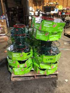 lot 59 image: Lot of Assorted Tree Holders Various Models and Sizes and Conditions   Customer Returns See Pictures