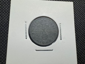 lot 95 image: 1940 Third Reich Germany 10 Reichspfennig