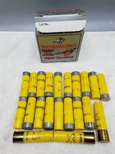 lot 54 image: Box of 21 20 Ga. 3-Inch Shotgun Shells--see Photo
