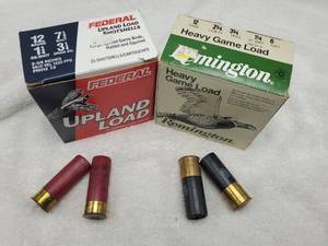 lot 57 image: 39 12 Ga. Shotgun Shells - 18 7 12 Shot & 21 6 Shot