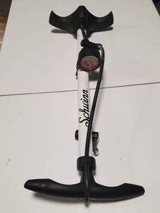 lot 63 image: Schwinn Air Pump, has Built-In Needle for Footballs, etc.