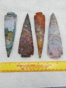 lot 67 image: 4 Spear Points, Modern