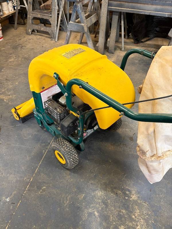 lot 17 image: Yard-Man 5 HP Walk-Behind Leaf Vacuum with Accessories