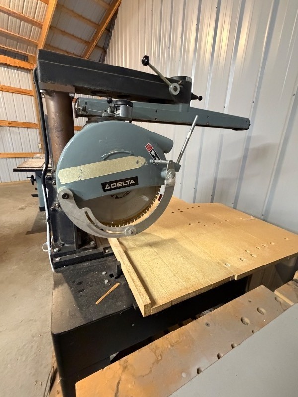 lot 19 image: Delta Radial arm saw