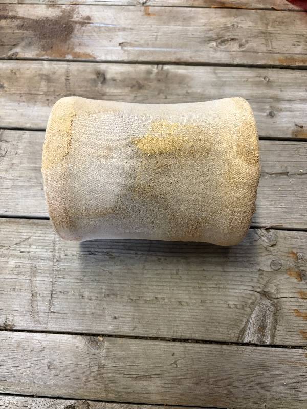 lot 23 image: Set of 3 Drum Sanders and Sanding Belts for Woodworking