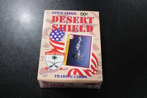 lot 81 image: 1991 Pacific Desert Shield Box  36 Packs