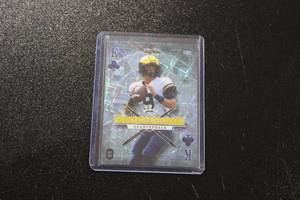 lot 97 image: 2023 Wild Card 5 Card Draft JJ McCarthy 11  Only 1 Exist