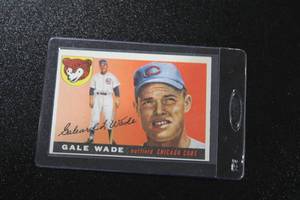 lot 108 image: 1955 Topps Gale Wade #196  Mid Grade or Better