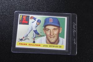 lot 115 image: 1955 Topps Frank Sullivan #106  Mid Grade or Better
