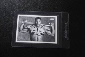 lot 121 image: 1990 Score Bo Jackson Black & White #697