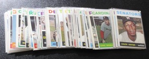 lot 31 image: 1964 Topps Baseball Card Lot  65 Cards  Low to Mid Grade
