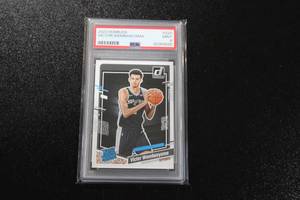 lot 171 image: 2023-24 Donruss Victor Wembanyama #220 PSA 9 Rookie Card