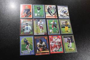 lot 173 image: Football Card Rookie Card Lot  12 Rookie Cards