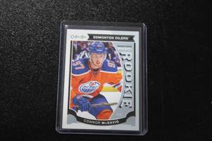 lot 179 image: 2015-16 O Pee Chee Connor McDavid #U11 Rookie Card