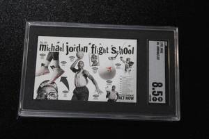 lot 181 image: 1991 Nike Promo Michael Jordan & Spike Lee #6 SGC 8.5
