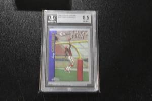 lot 189 image: 1997 Topps Chrome Tony Gonzalez #24 BGS 8.5 Rookie Card