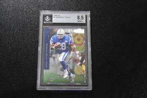 lot 192 image: 1994 Upper Deck SP Marshall Faulk #3 BGS 8.5 Rookie Card