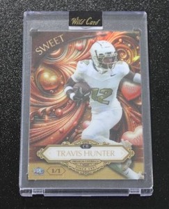 lot 2 image: 2024 Wild Card Premium Offerings SWEET Travis Hunter 11  Only 1 Exist