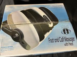 lot 61 image: Foot and Calf Massager - Cloud Massage - with Heat