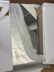 lot 72 image: Medicine Cabinet with Mirror Door - MC30275 GlassAluminum