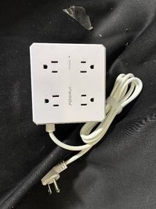 lot 84 image: Power Strip - 4-Outlet Square Block