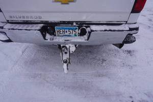 2015 Chevy 2500 HD Extended Cab 4 x 4 Pickup Truck With 8' Hiniker Snow Plow