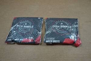 lot 21 image: 2 Dick Rinkle Premium Boxer Briefs - XL