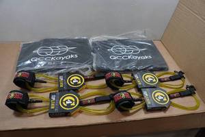 lot 153 image: Stand Up Paddleboard Leashes and Storage Bags