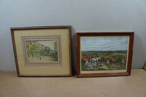 lot 166 image: Framed Historical Pictures