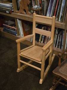 lot 716 image: Wooden Rocking Chair