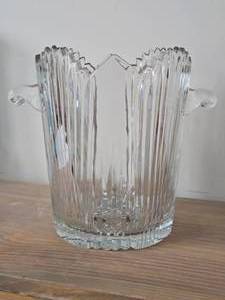 lot 806 image: Glass Ice Bucket with Handles 8