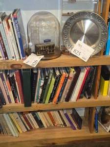 lot 1037 image: Lot of (1 Shelf) - Art, Cats, Doll Houses, Norwegian Kitchen, Precious Metals, Green Home, Music Books